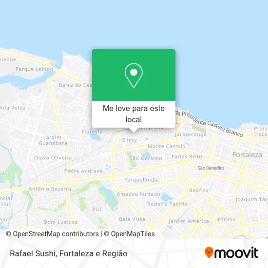 Rafael Sushi mapa