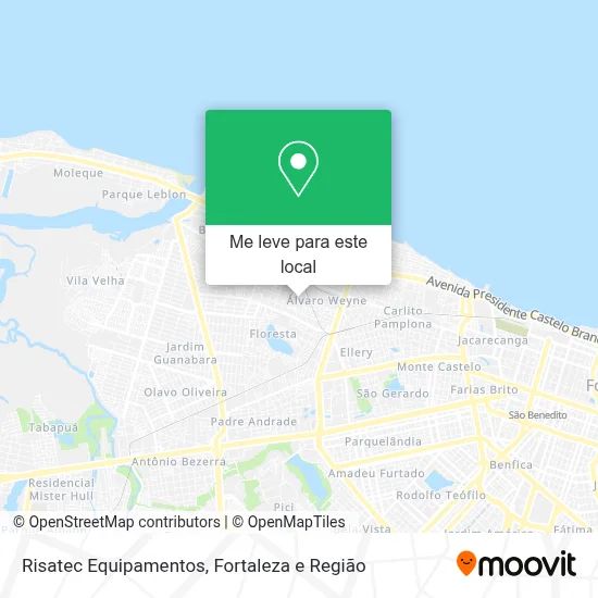 Risatec Equipamentos mapa