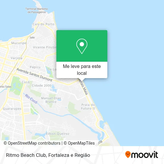 Ritmo Beach Club mapa