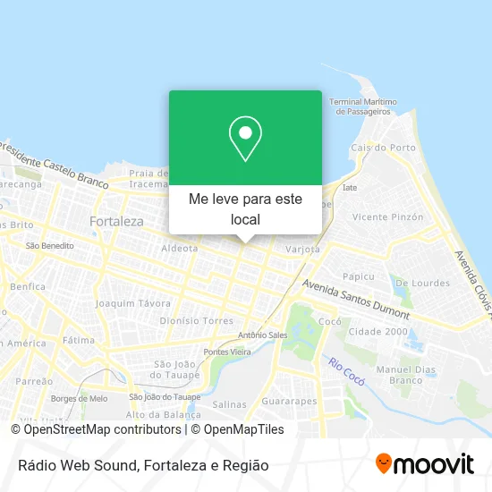 Rádio Web Sound mapa