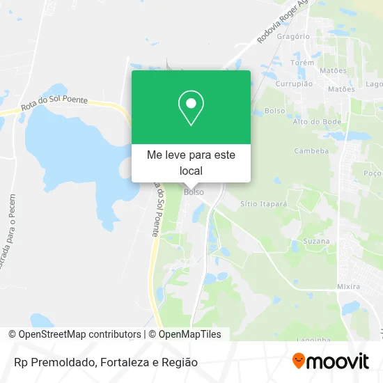 Rp Premoldado mapa