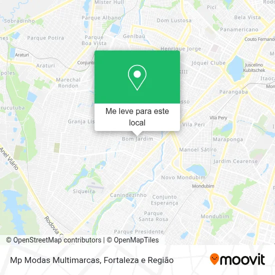 Mp Modas Multimarcas mapa