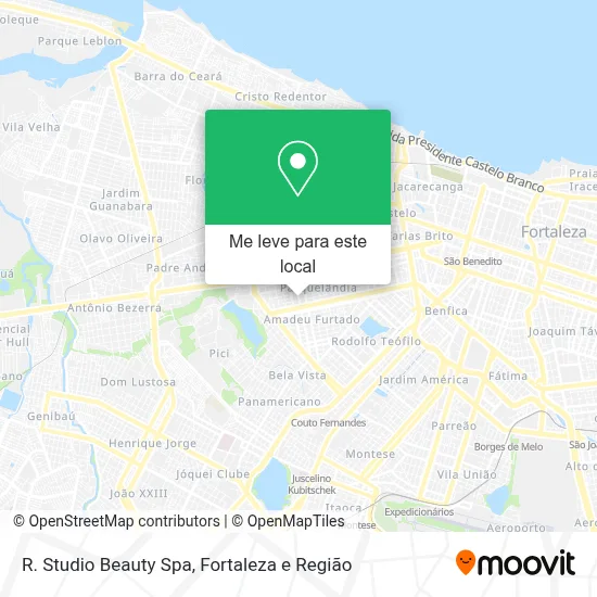 R. Studio Beauty Spa mapa