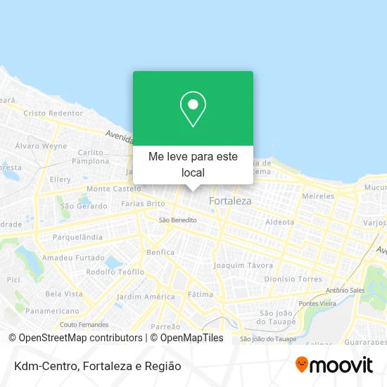 Kdm-Centro mapa