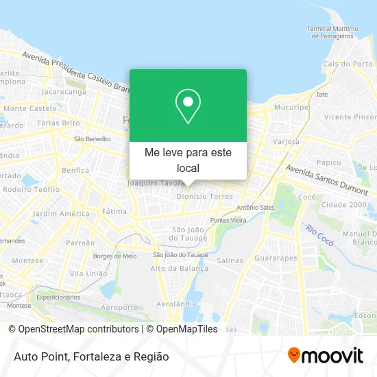 Auto Point mapa