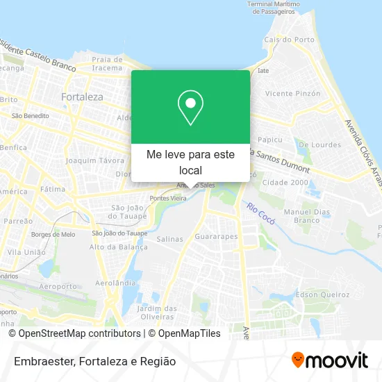 Embraester mapa