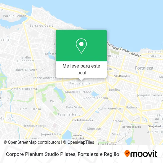 Corpore Plenium Studio Pilates mapa
