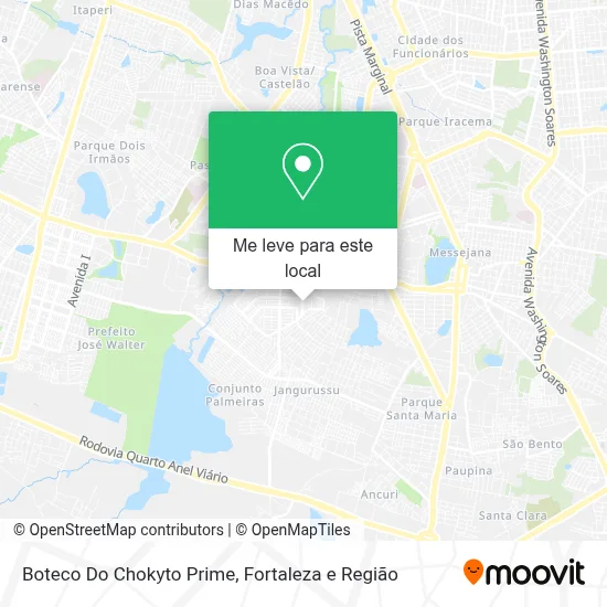 Boteco Do Chokyto Prime mapa