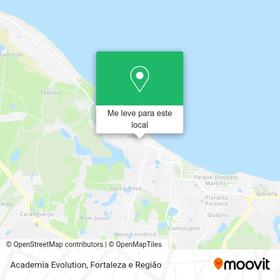 Academia Evolution mapa