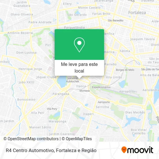 R4 Centro Automotivo mapa