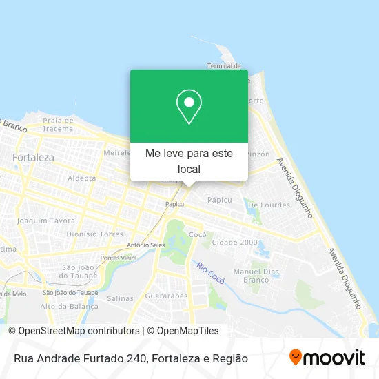 Rua Andrade Furtado 240 mapa