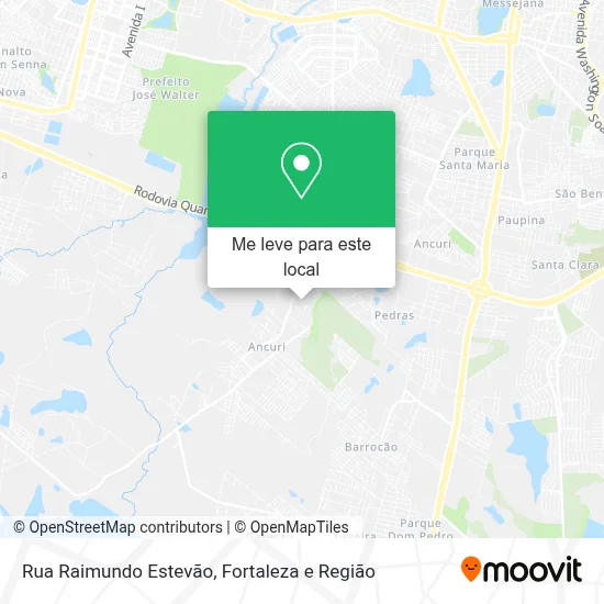Rua Raimundo Estevão mapa