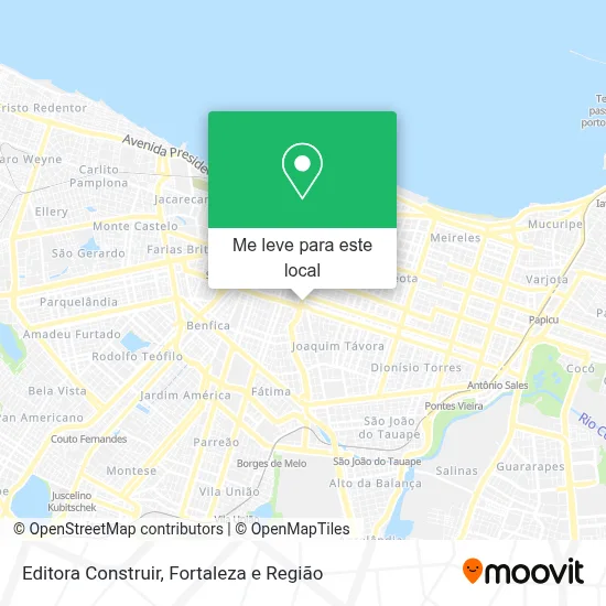 Editora Construir mapa