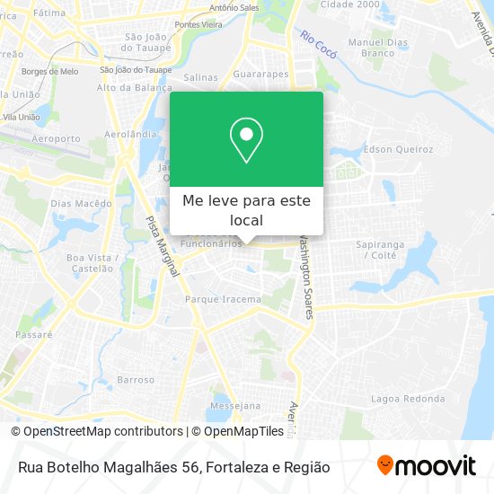 Rua Botelho Magalhães 56 mapa