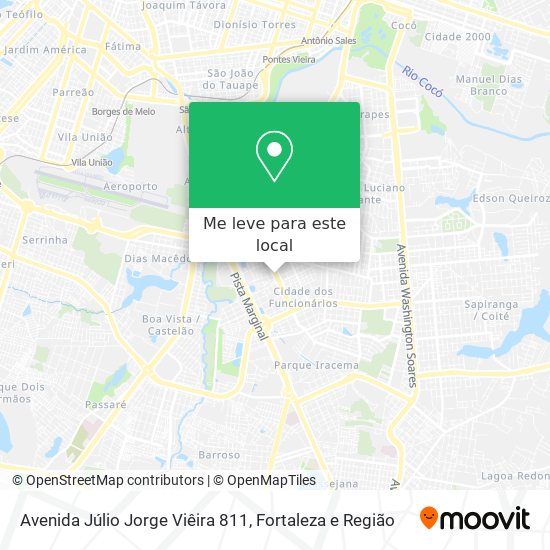 Avenida Júlio Jorge Viêira 811 mapa
