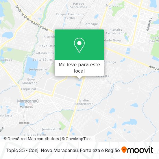 Topic 35 - Conj. Novo Maracanaú mapa