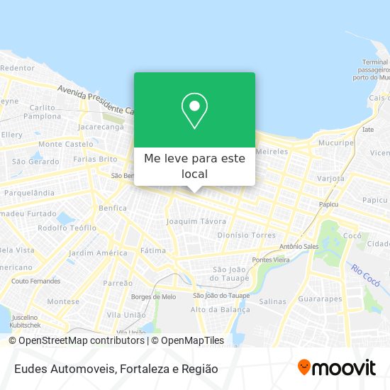 Eudes Automoveis mapa