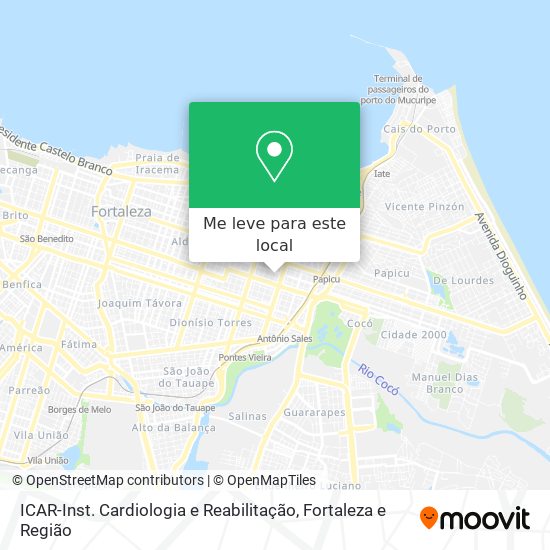 ICAR-Inst. Cardiologia e Reabilitação mapa