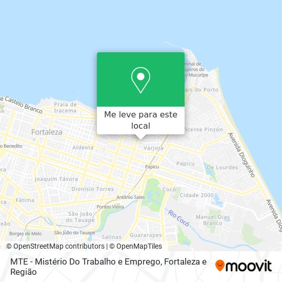 MTE - Mistério Do Trabalho e Emprego mapa