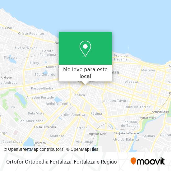 Ortofor Ortopedia Fortaleza mapa