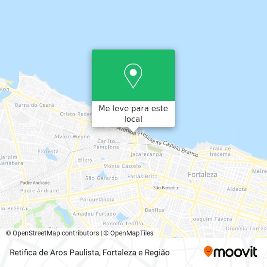 Retifica de Aros Paulista mapa