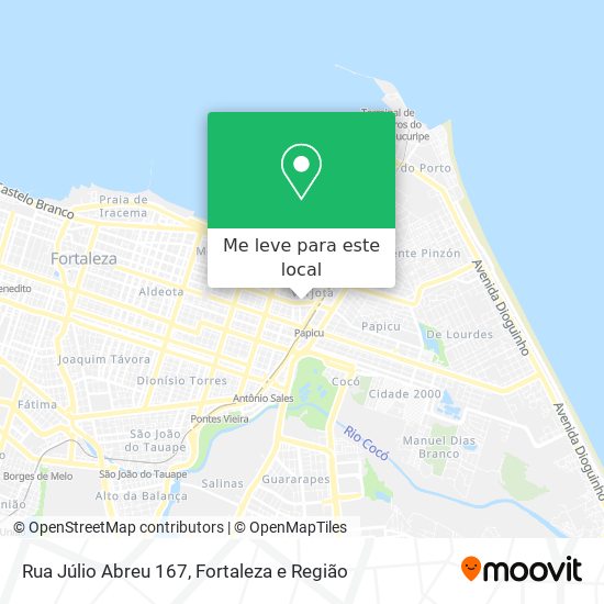Rua Júlio Abreu 167 mapa