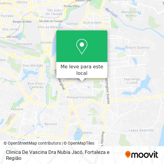 Clinica De Vascina Dra Nubia Jacó mapa