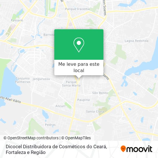 Dicocel Distribuidora de Cosméticos do Ceará mapa