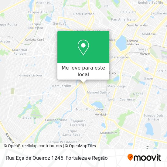 Rua Eça de Queiroz 1245 mapa