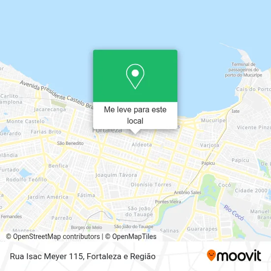 Rua Isac Meyer 115 mapa