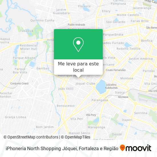 iPhoneria North Shopping Jóquei mapa