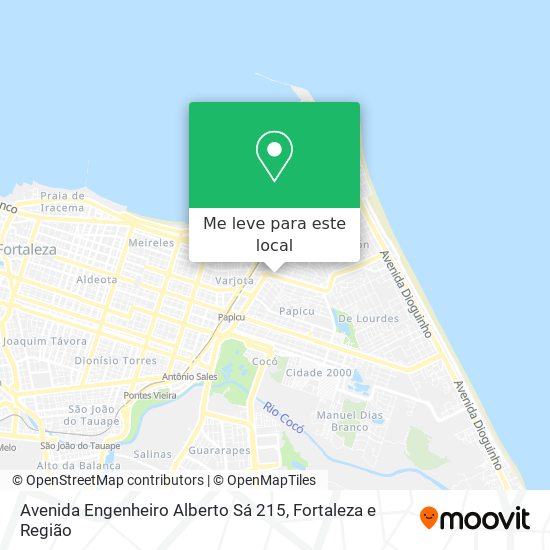 Avenida Engenheiro Alberto Sá 215 mapa