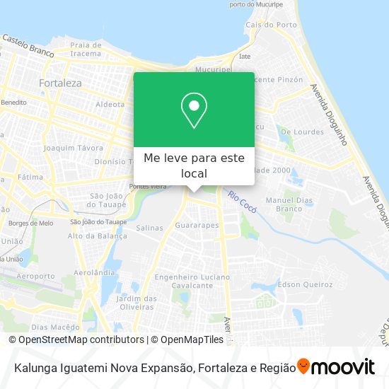 Kalunga Iguatemi Nova Expansão mapa