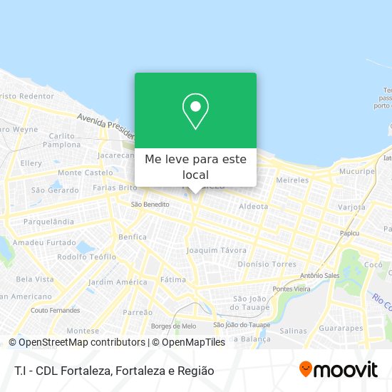 T.I - CDL Fortaleza mapa