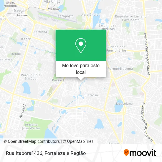 Rua Itaboraí 436 mapa