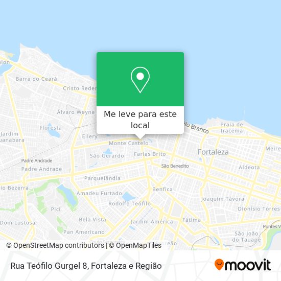 Rua Teófilo Gurgel 8 mapa