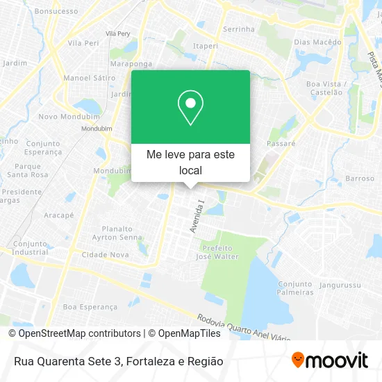 Rua Quarenta Sete 3 mapa