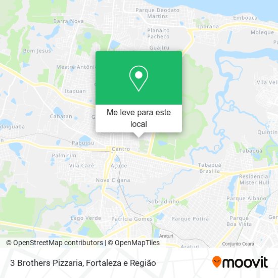 3 Brothers Pizzaria mapa