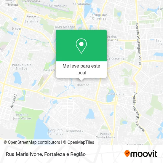 Rua Maria Ivone mapa