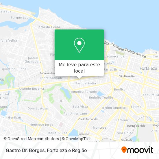 Gastro Dr. Borges mapa