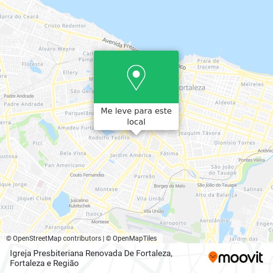 Igreja Presbiteriana Renovada De Fortaleza mapa
