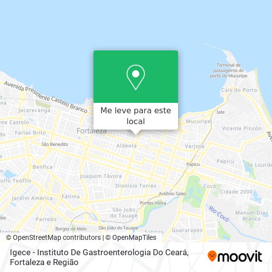 Igece - Instituto De Gastroenterologia Do Ceará mapa