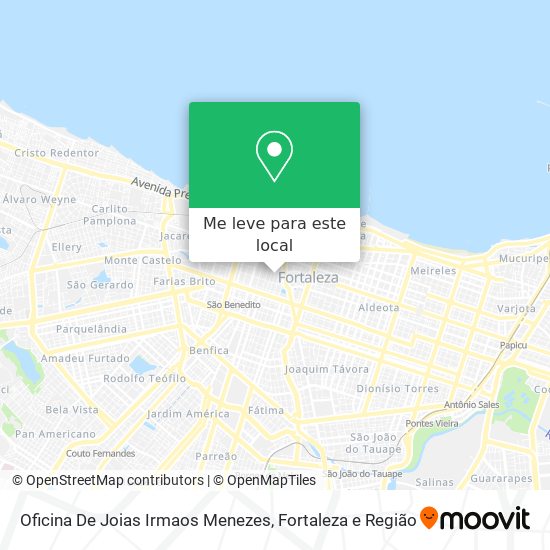 Oficina De Joias Irmaos Menezes mapa