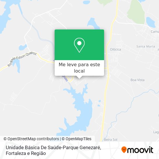 Unidade Básica De Saúde-Parque Genezaré mapa