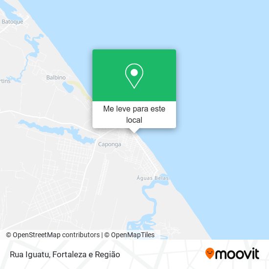 Rua Iguatu mapa