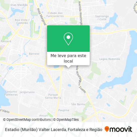 Estadio (Murilão) Valter Lacerda mapa