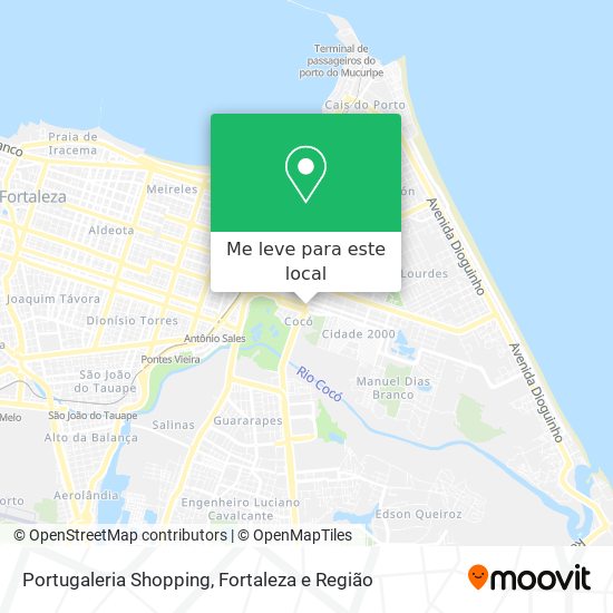 Portugaleria Shopping mapa