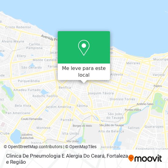 Clinica De Pneumologia E Alergia Do Ceará mapa