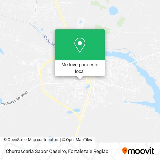 Churrascaria Sabor Caseiro mapa