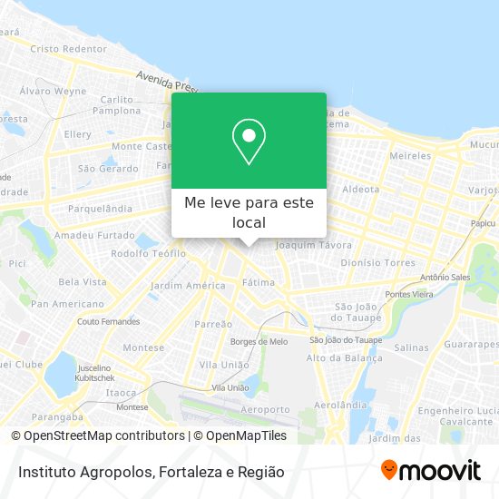 Instituto Agropolos mapa